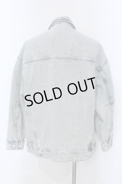 画像2: ZARA / オーバーサイズデニムトラッカージャケット Gジャン EU XL インディゴ O-25-04-06-012-ZA-ja-YM-ZT258 (2)