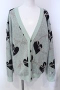el conductor / MOHAIR KNIT CARDIGAN カーディガン 2 ミント O-25-04-06-013-el-to-YM-ZT258