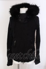 LGB / PARKA/M/with fur ファーパーカー【メンズ1】 1 ブラック O-25-04-06-002-LG-ou-YM-ZT-M116