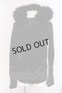 LGB / PARKA/M/with fur ファーパーカー【メンズ1】 1 ブラック O-25-04-06-002-LG-ou-YM-ZT-M116