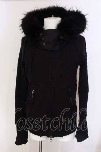 画像1: LGB / PARKA/M/with fur ファーパーカー【メンズ1】 1 ブラック O-25-04-06-002-LG-ou-YM-ZT-M116