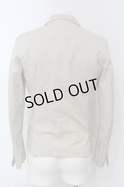 画像2: TORNADO MART / ノッチドラペルダブルボタンショートジャケット M ライトベージュ O-25-04-06-016-TO-ja-YM-ZT261 (2)