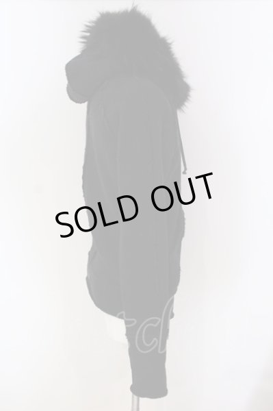 画像2: LGB / PARKA/M/with fur ファーパーカー【メンズ1】 1 ブラック O-25-04-06-002-LG-ou-YM-ZT-M116 (2)