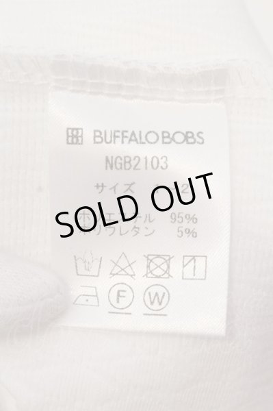 画像3: BUFFALO BOBS / TREAD(トレッド)Vネックカットソー 1-2 ホワイト O-25-04-06-026-BU-to-YM-ZT270 (3)