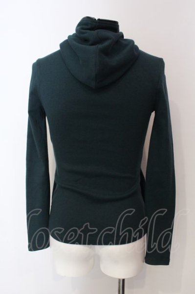 画像2: NO ID. / 16フライスZIPパーカー 1 グリーン O-25-04-06-027-NO-to-YM-ZT267 (2)