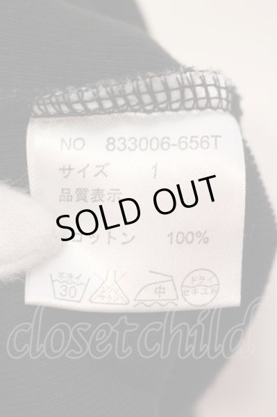 画像3: NO ID. / フライス7分袖ジップパーカー 1 ブラック O-25-04-06-028-NO-to-YM-OS (3)