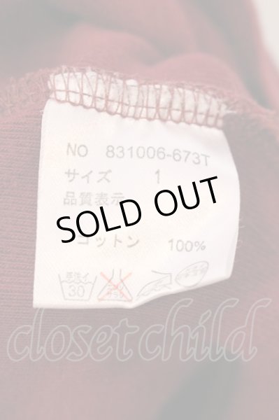 画像3: NO ID. / 16フライスZIPパーカー 1 ワイン O-25-04-06-030-NO-to-YM-ZT267 (3)