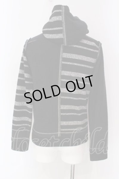 画像3: FranCisT_MOR.K.S. / ポイントスカル切り替えニットソー 3 ブラック O-25-04-10-003-Fr-to-YM-ZT313 (3)