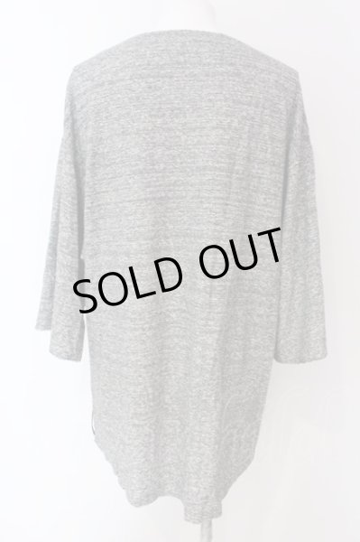 画像2: BACKLASH / コットンランダムパイルカットソー 1 グレー O-25-04-10-033-BA-ts-YM-ZT0413 (2)