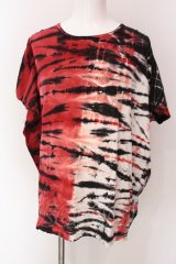 CIVARIZE / Mare グラデーションBIG Tシャツ F マルチ O-25-04-10-034-CI-ts-YM-OS
