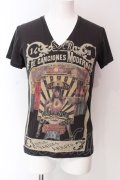 SHARE SPIRIT / JEAN.B Tシャツ L ブラック O-25-04-10-036-SH-to-YM-OS