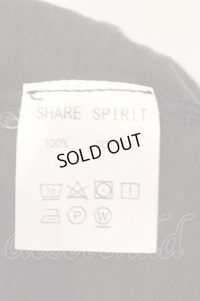 画像3: SHARE SPIRIT / JEAN.B Tシャツ L ブラック O-25-04-10-036-SH-to-YM-ZT371