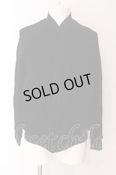 画像1: JULIUS / コットンジャガードインレィシームドブルゾン 1 ブラック O-25-04-10-037-JU-ja-YM-ZT331 (1)