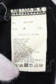 画像3: Black by VANQUISH / ボックスプリントVネックTシャツ M ブラック O-25-04-10-046-Bl-ts-YM-ZT144 (3)