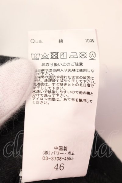 画像3: CIVARIZE / 総柄ロングワイドTシャツ 46 ブラック O-25-04-10-048-CI-ts-YM-ZT111