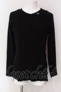 FranCisT_MOR.K.S. / ハイビスカル切り替えパーカー 2 グレーｘブラック O-25-04-10-005-Fr-to-YM-ZT313
