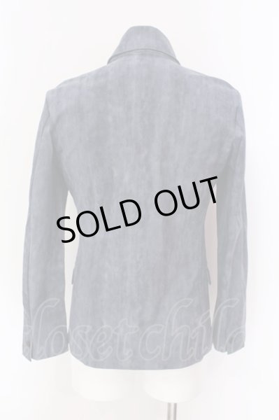 画像2: TORNADO MART / ハイテンションムラデニム返し衿ジャケット M ブルー O-25-04-10-062-TO-ja-YM-ZT144 (2)