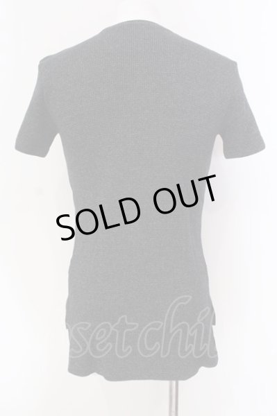 画像2: GOSTAR DE FUGA / ワッフルロング丈Tシャツ 44 ミックス O-25-04-10-064-GO-ts-YM-OS (2)