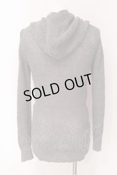 画像2: TORNADO MART / サマーニットジップアップパーカー M グレー O-25-04-10-066-TO-to-YM-ZT144 (2)