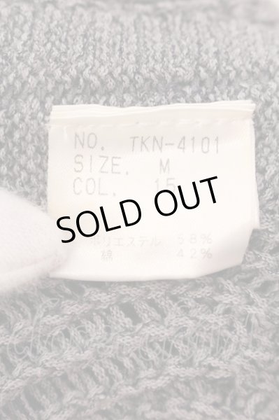 画像3: TORNADO MART / サマーニットジップアップパーカー M グレー O-25-04-10-066-TO-to-YM-ZT144 (3)