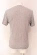 画像2: TORNADO MART / シワテレコVネックTシャツ  グレー O-25-04-10-068-TO-ts-YM-ZT144 (2)