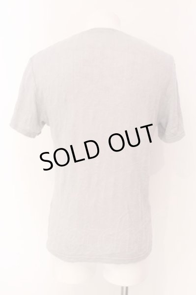 画像2: TORNADO MART / シワテレコVネックTシャツ  グレー O-25-04-10-068-TO-ts-YM-ZT144 (2)