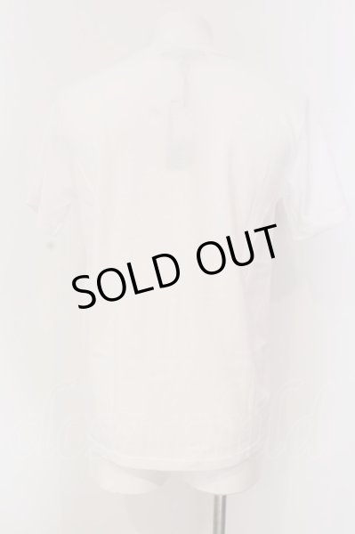 画像2: CavariA / ワードパッチカットソー 46 ホワイト O-25-04-10-070-Ca-to-YM-ZT078 (2)