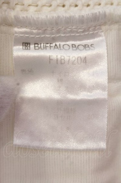 画像3: BUFFALO BOBS / STUDENT-RASCHEL イタリアンファブリックラッセル編みサマージャケット 1 ホワイト O-25-04-10-075-BU-ja-YM-ZT077 (3)