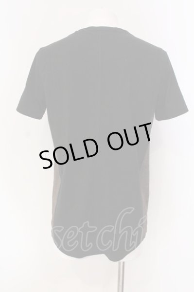画像2: NO ID. / ミッドナイトプリントTシャツ 1 ブラック O-25-04-10-083-NO-ts-YM-OS (2)