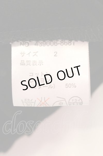 画像4: NO ID. BLACK /  2 ブラック O-25-04-10-084-NO-ts-YM-ZT111 (4)