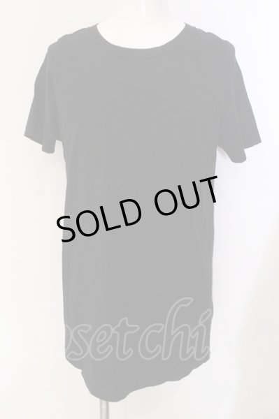 画像1: NO ID. BLACK / CモダールルーズTシャツ 1 ブラック O-25-04-10-085-NO-ts-YM-ZT143 (1)