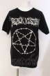 画像1: NO ID. BLACK / ニットワイヤーJQ Tシャツ 2 ブラック O-25-04-10-089-NO-ts-YM-OS (1)