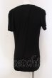 画像2: FUGA / ストーン装飾ドレープTシャツ 44 ブラック O-25-04-10-092-FU-ts-YM-OS (2)