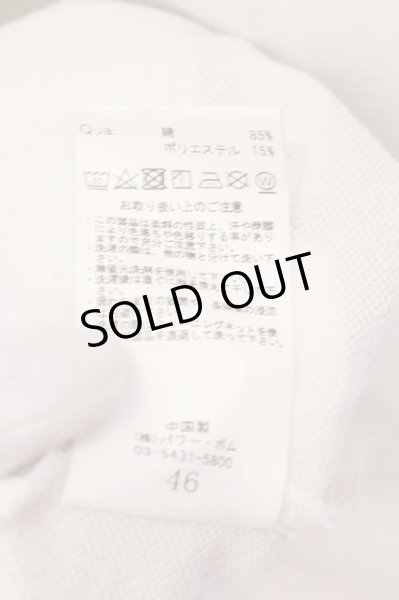 画像3: CIVARIZE / 総柄ハイネックジップアップ半袖パーカー 46 ホワイト O-25-04-10-008-CI-to-IG-OS (3)