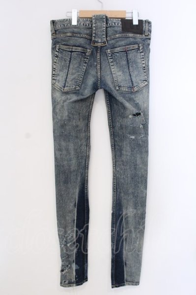 画像3: LGB / ST103-B2D+HBR デストロイデニムパンツ 27（メンズXS・レディースL相当） インディゴ O-25-04-10-102-LG-pa-YM-ZT362 (3)