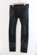 LGB / SHARK ST103/FL デニムパンツ 27（メンズXS・レディースL相当） インディゴ O-25-04-10-103-LG-pa-YM-OS