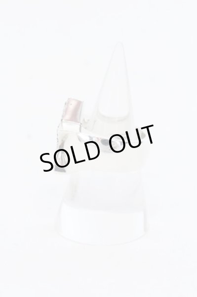 画像2: Justin Davis / VIVA SUPER STAR リング 18号 シルバーｘクリア O-25-04-10-107-Ju-ac-YM-ZT308 (2)