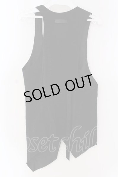 画像3: IFSIXWASNINE / ジレ.SLIPVEST SPIDER　08264F 0 ブラック O-25-04-10-010-IF-to-YM-OS (3)