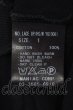 画像3: IFSIXWASNINE / LACE UP/HS/M　ストライプTシャツ【メンズ1】 1 ブラック O-25-04-10-011-IF-to-YM-OS (3)