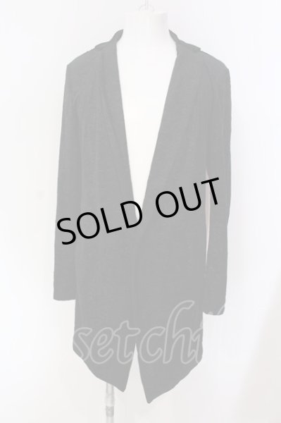 画像1: TORNADO MART / ペイズリー3Dエンボスベロアジャケット L ブラック O-25-04-10-002-TO-ja-YM-ZT307 (1)