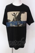 LGB / HCS/SHOOT TOWARD TOMORROW！/U Tシャツ F ブラック O-25-04-10-013-LG-ts-YM-ZT313
