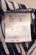 画像3: TORNADO MART / タックプリーツボーダー M ブルー O-25-04-10-016-TO-ts-YM-ZT111 (3)