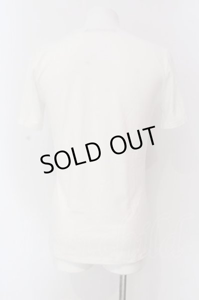 画像2: SEANA / スクエアナンバーVネックTシャツ L ホワイトｘピンク O-25-04-10-022-SE-ts-YM-OS (2)