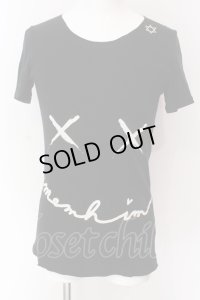 MEMHIM / Smile Tシャツ 1 ブラック O-25-04-10-028-ME-ts-YM-OS
