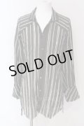 KMRii / Cotton Stripe Shirt シャツ 1 チャコール系 O-25-04-10-029-KM-sh-YM-OS