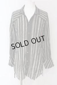 KMRii / Cotton Stripe Shirt シャツ 1 チャコール系 O-25-04-10-029-KM-sh-YM-OS
