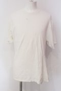 JULIUS / SHIRRING カットソー 1 ホワイト O-25-04-10-030-JU-ts-YM-ZT091