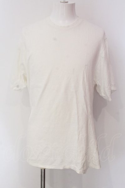 画像1: JULIUS / SHIRRING カットソー 1 ホワイト O-25-04-10-030-JU-ts-YM-ZT091 (1)