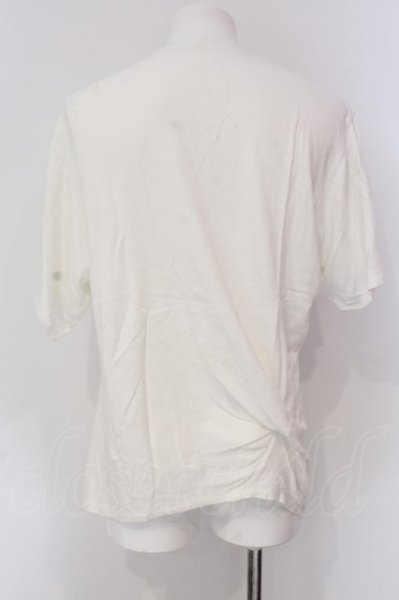 画像2: JULIUS / SHIRRING カットソー 1 ホワイト O-25-04-10-030-JU-ts-YM-ZT091 (2)