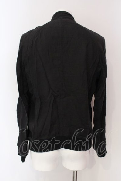 画像2: JULIUS / シームドブルゾン 1 ブラック O-25-04-10-032-JU-ja-YM-ZT339 (2)